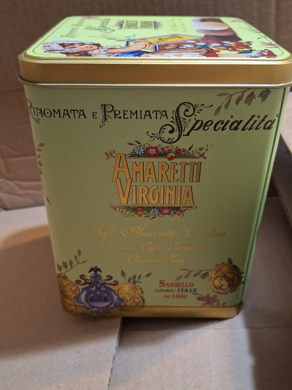 amaretti virginia tin